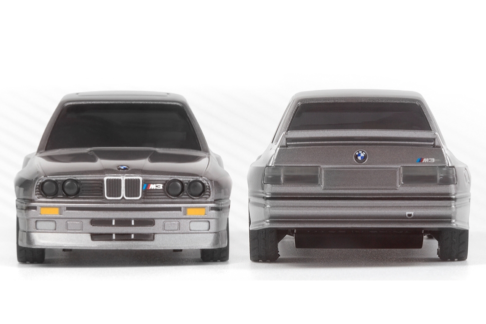 nano-TTR 1989 BMW M3 E30 Ravaglia - stříbrná