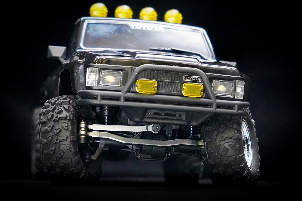 Sada hliníkových táhel řízení, gunmetal