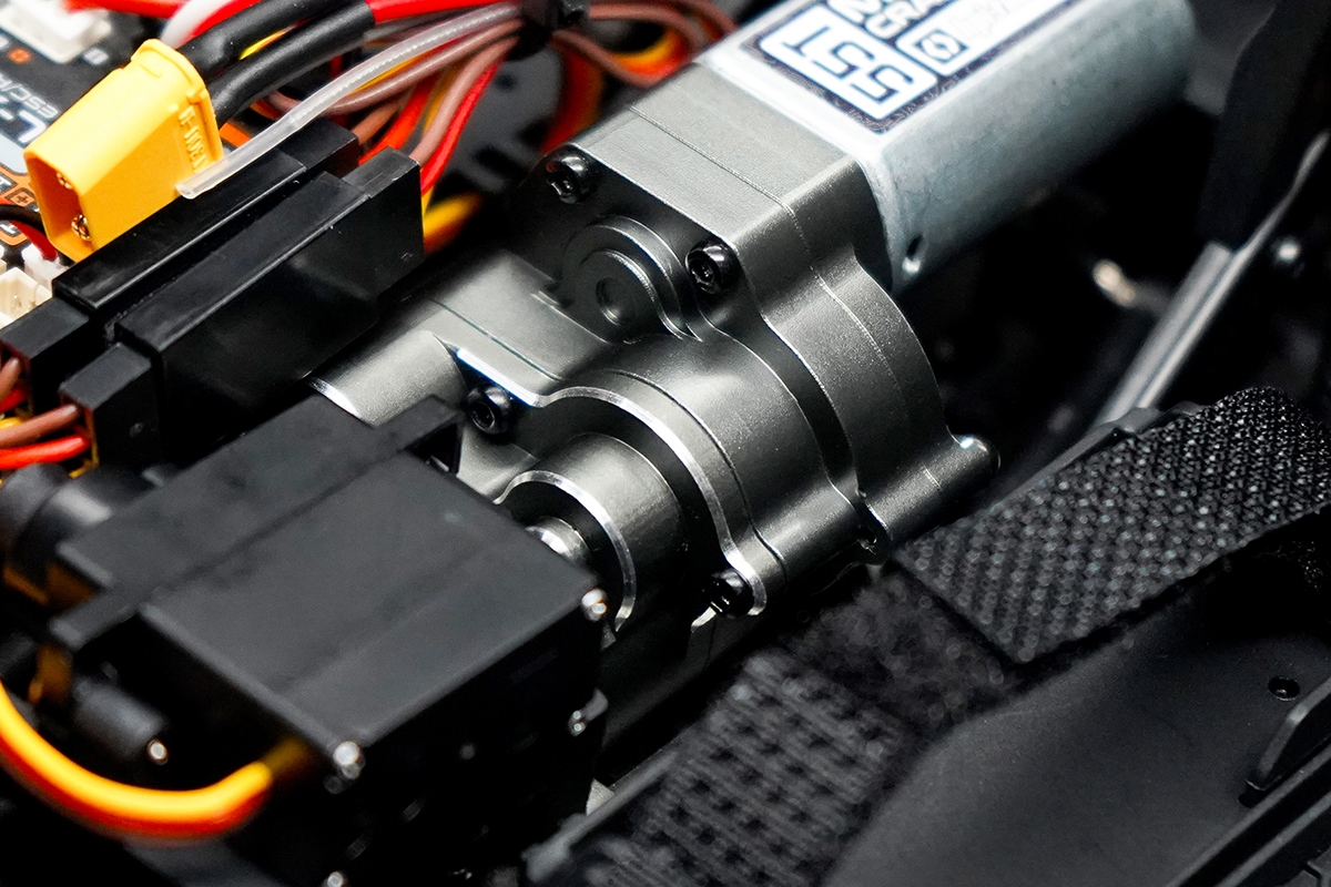 Hliníková skříň středové převodovky, gunmetal