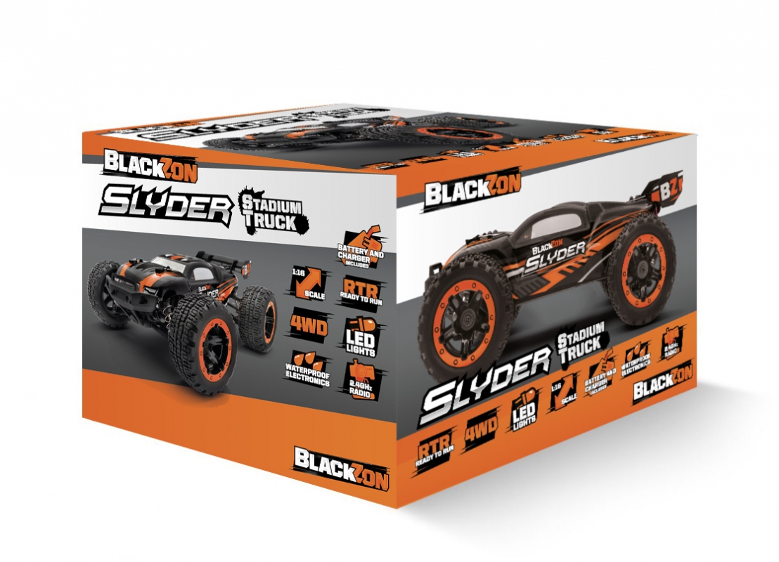 Slyder ST Stadium Truck 1/16 RTR - Oranžový