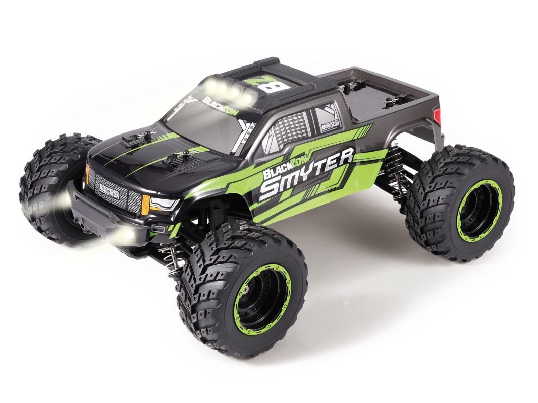 Smyter MT 1/12 4WD Electric Monster Truck - Zelený