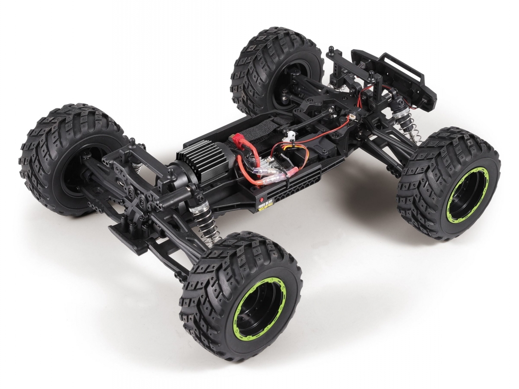 Smyter MT 1/12 4WD Electric Monster Truck - Zelený