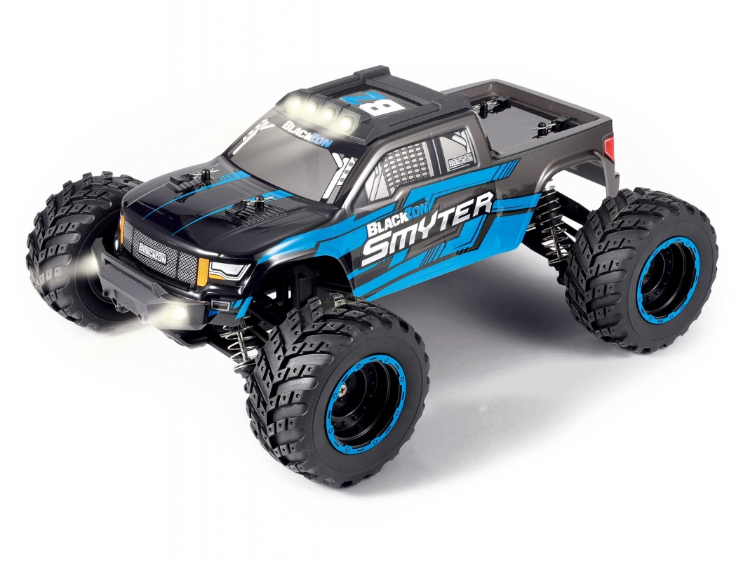Smyter MT 1/12 4WD Electric Monster Truck - Modrý