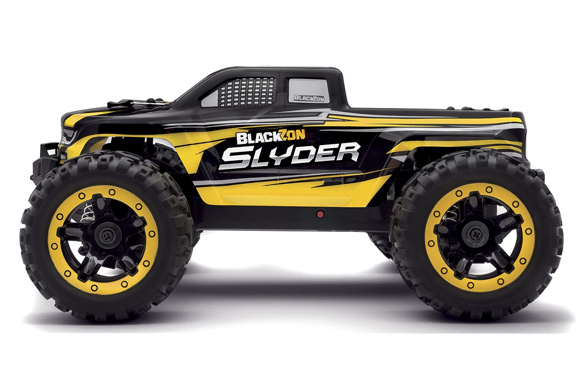 Slyder MT 1/16 4WD Electric Monster Truck - Žlutý,