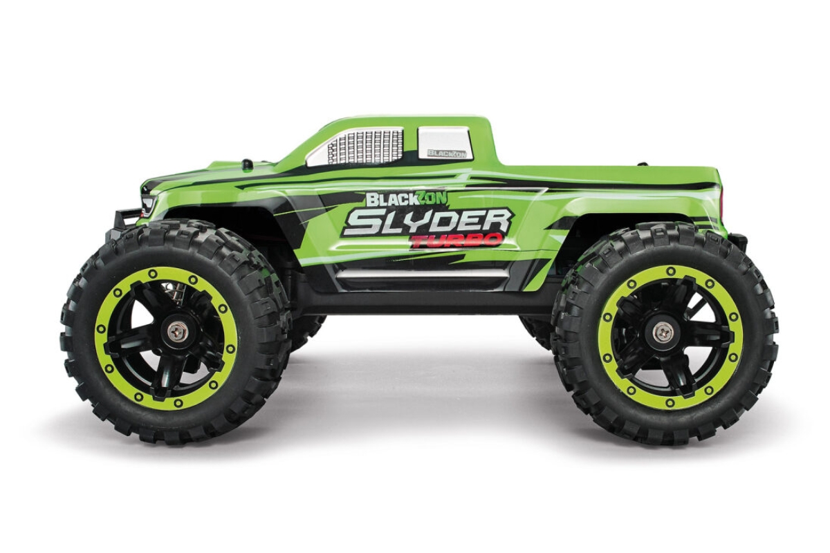 Slyder MT Turbo Brushless Monster Truck 1/16 RTR - Zelený