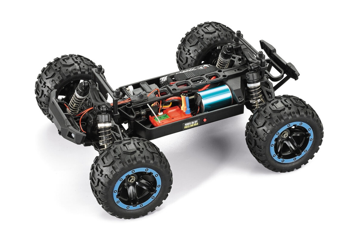 Slyder MT Turbo Brushless Monster Truck 1/16 RTR - Modrý