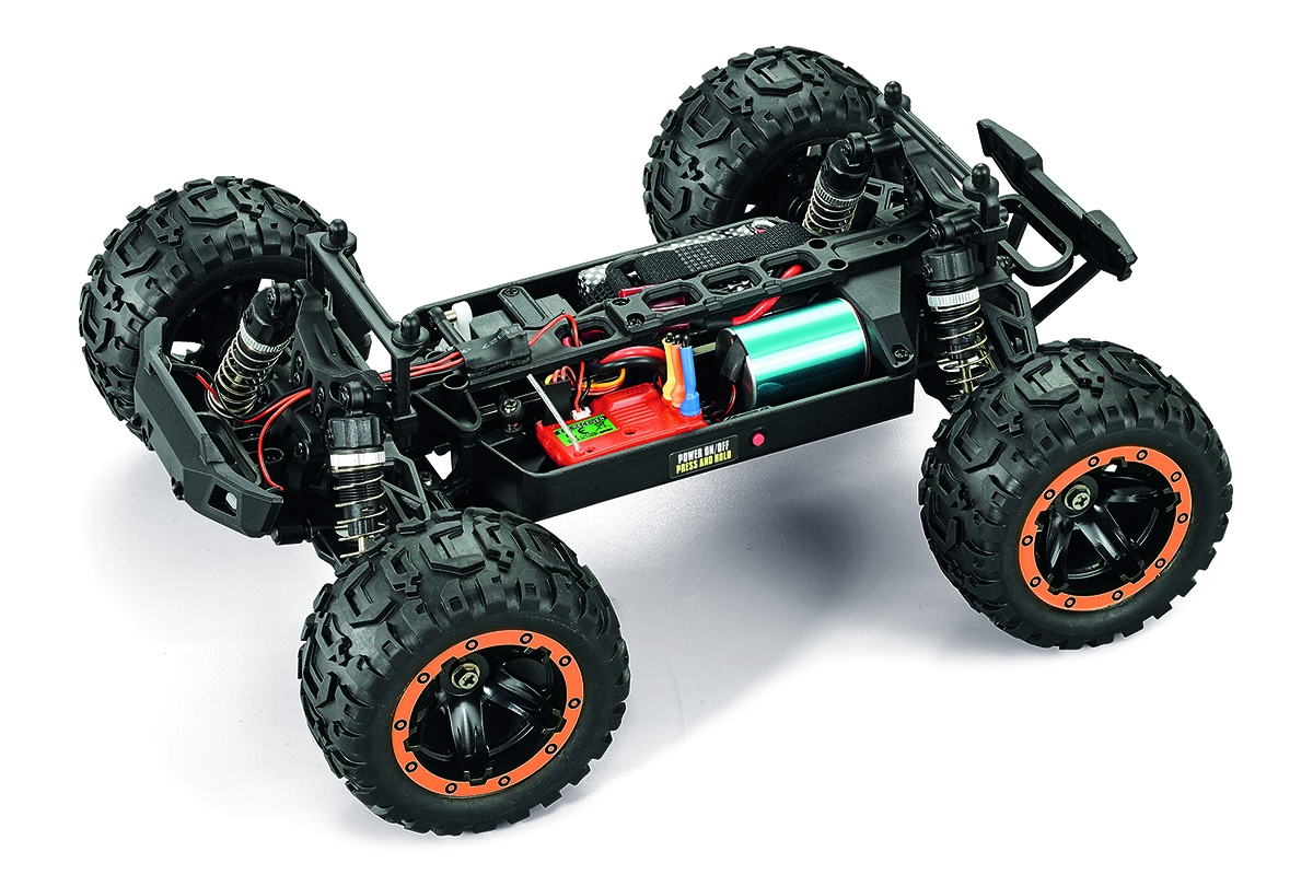 Slyder MT Turbo 1/16 4WD 2S Brushless - Oranžový
