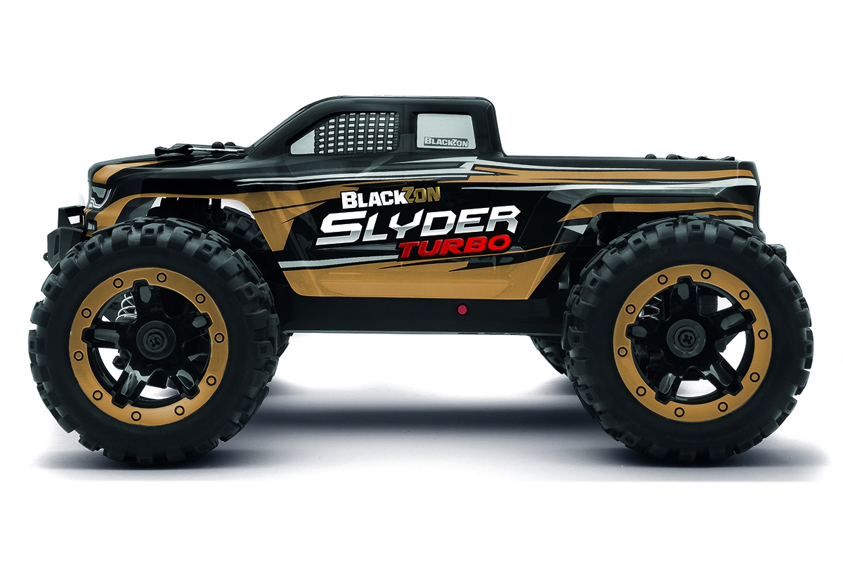 Slyder MT Turbo 1/16 4WD 2S Brushless - Zlatý