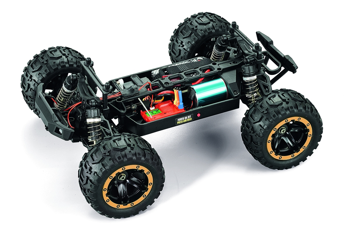 Slyder MT Turbo 1/16 4WD 2S Brushless - Zlatý
