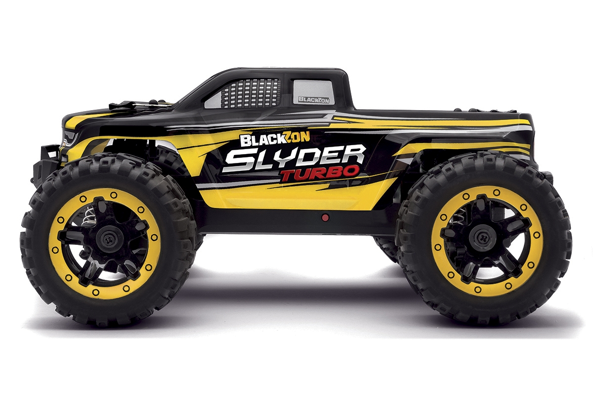 Slyder MT Turbo 1/16 4WD 2S Brushless - Žlutý