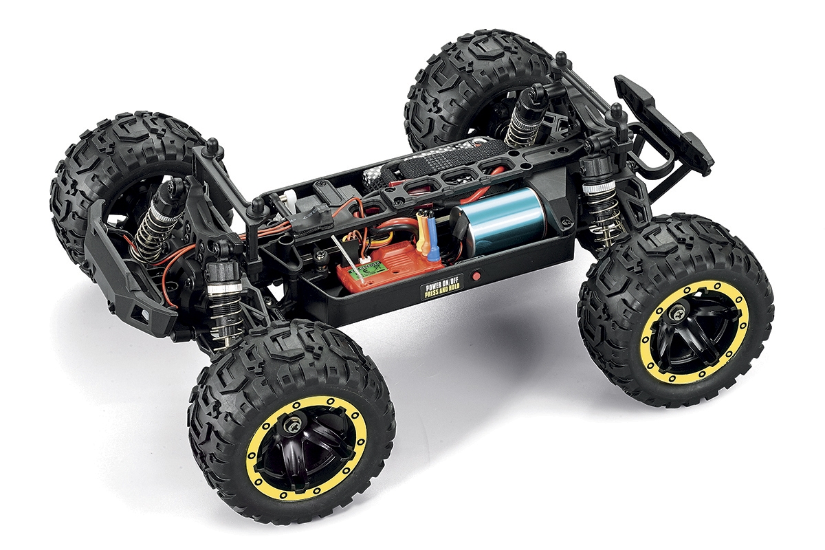 Slyder MT Turbo 1/16 4WD 2S Brushless - Žlutý