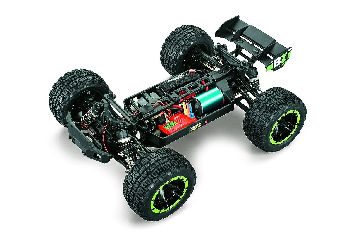 Slyder ST Turbo 1/16 4WD 2S Brushless - Zelený