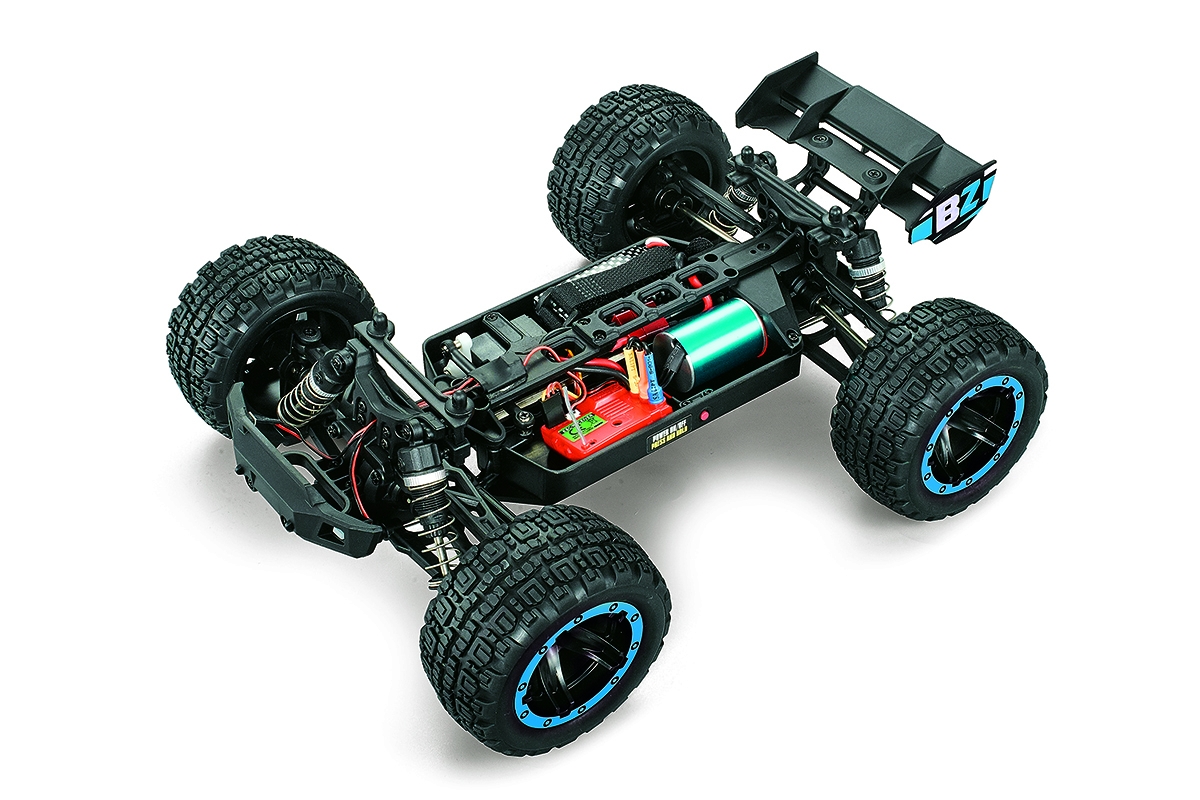 Slyder ST Turbo 1/16 4WD 2S Brushless - Modrý