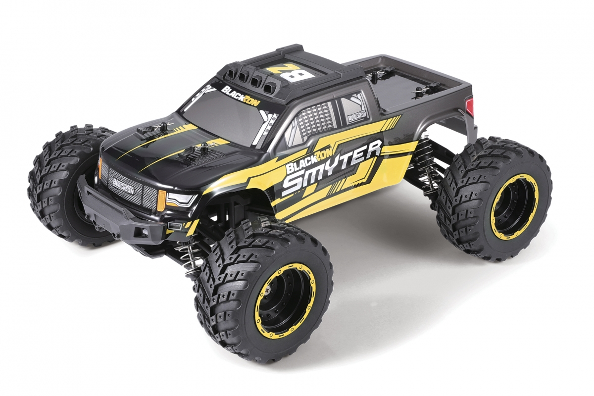 Smyter MT 1/12 4WD Electric Monster Truck - Žlutý