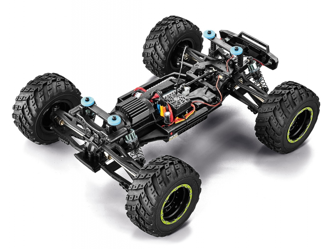 Smyter DB Turbo 3S Brushless 1/12 4WD Desert Buggy - Zelený