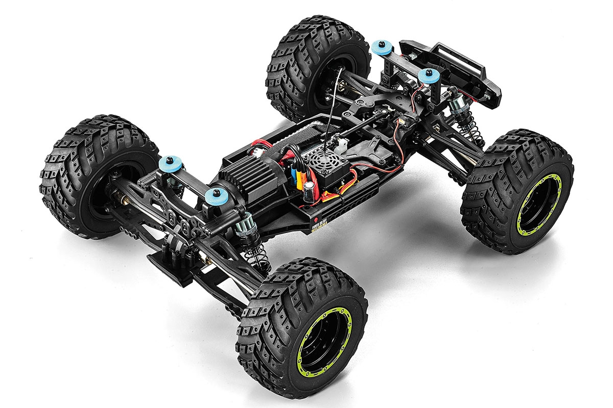 Smyter MT Turbo 1/12 4WD 3S Brushless - Zelený