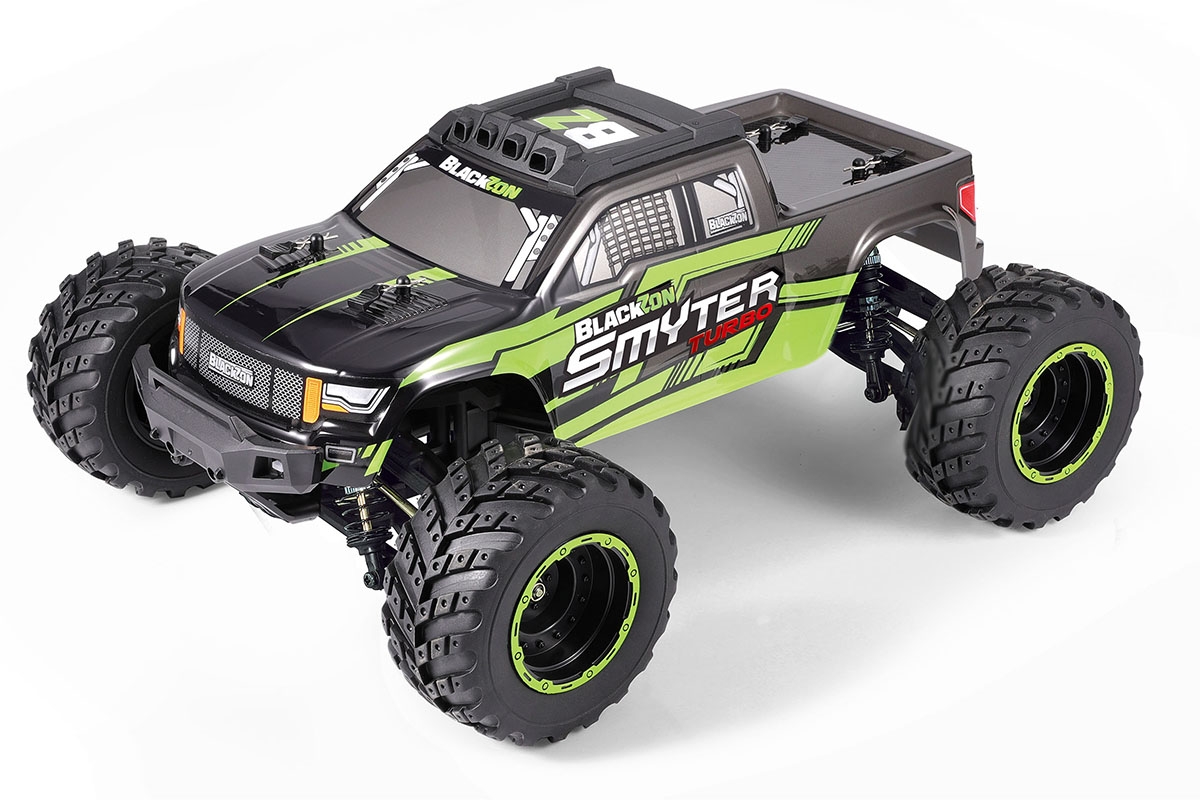 Smyter MT Turbo 1/12 4WD 3S Brushless - Zelený