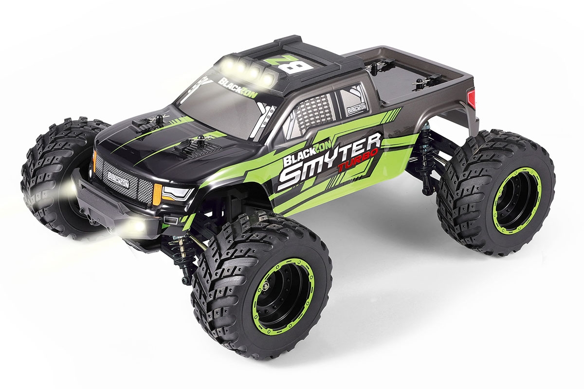 Smyter MT Turbo 1/12 4WD 3S Brushless - Zelený