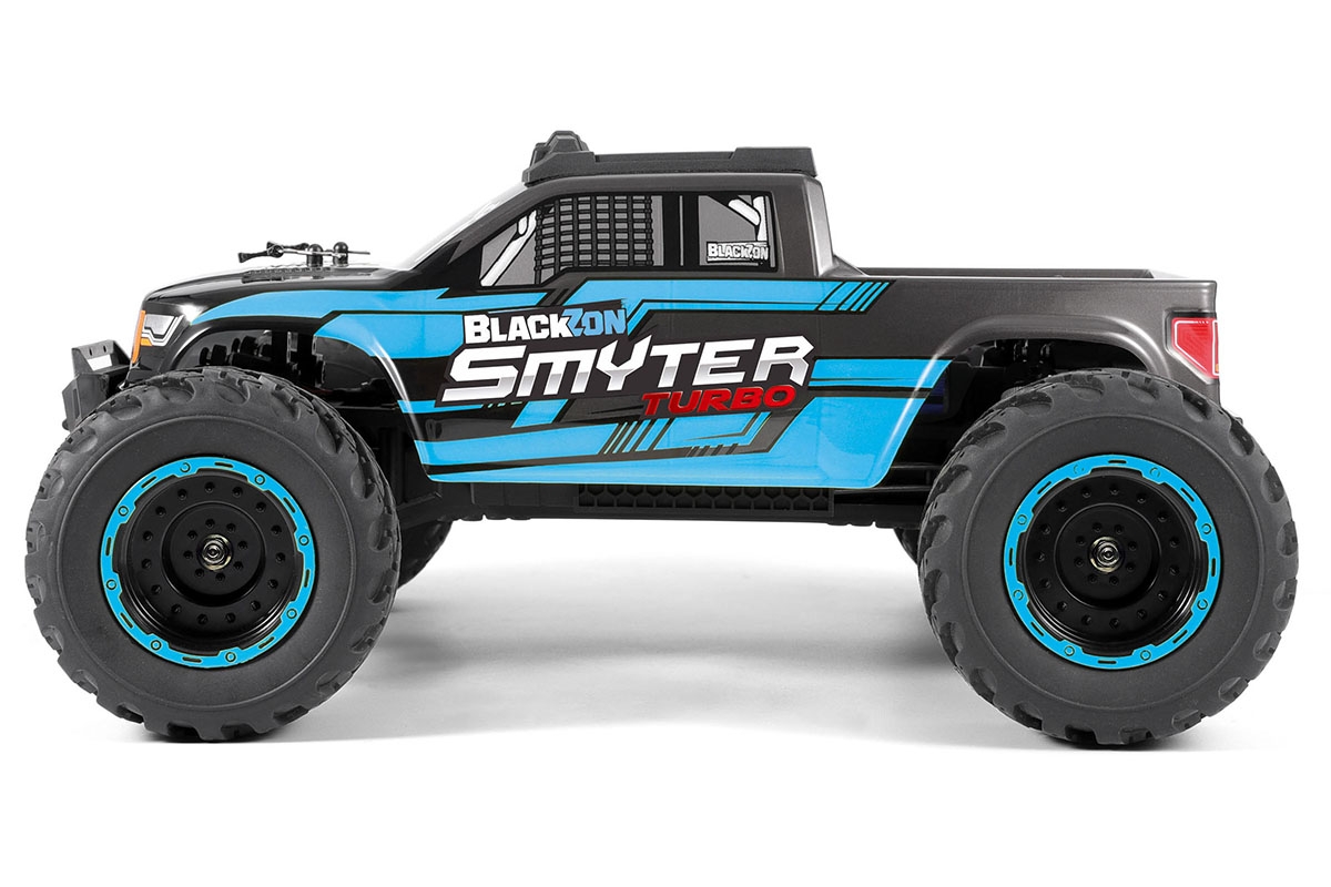 Smyter MT Turbo 1/12 4WD 3S Brushless - Modrý