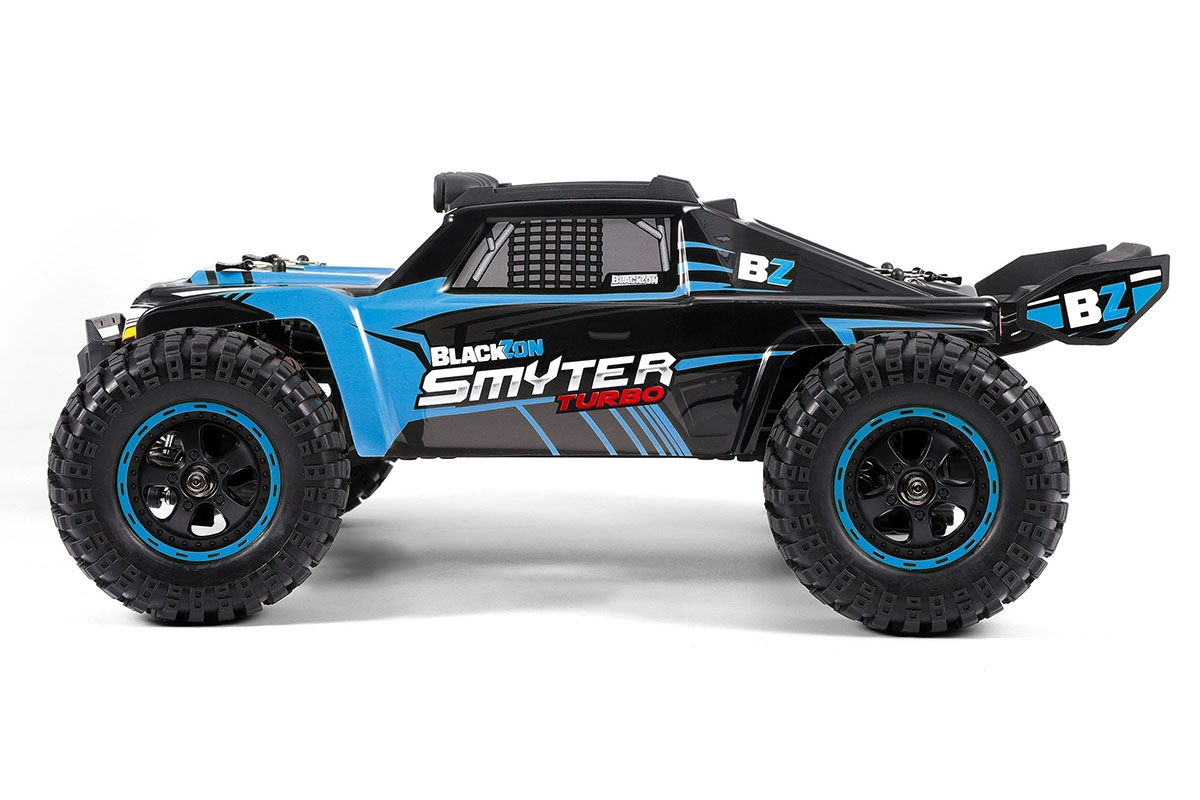 Smyter DT Turbo 1/12 4WD 3S Brushless - Modrý