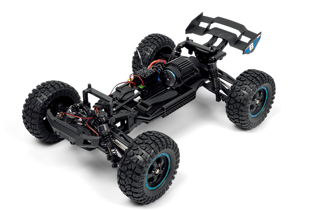 Smyter DT Turbo 1/12 4WD 3S Brushless - Modrý