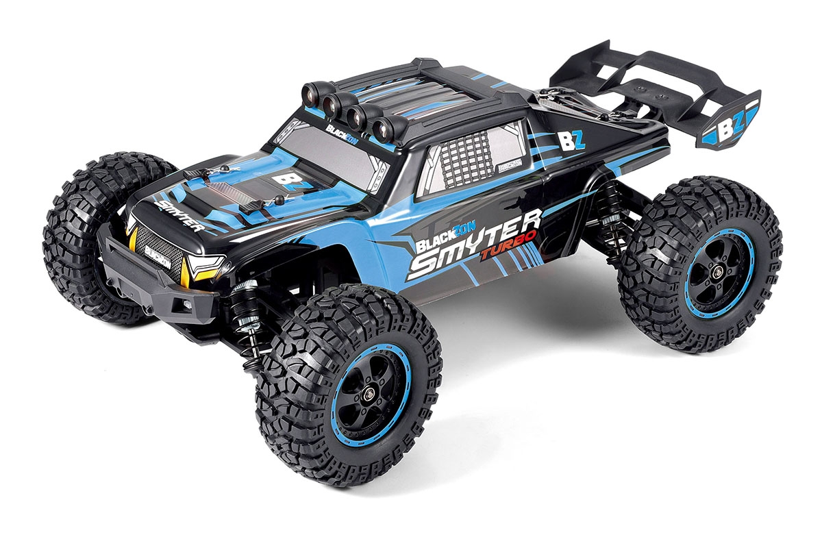 Smyter DT Turbo 1/12 4WD 3S Brushless - Modrý