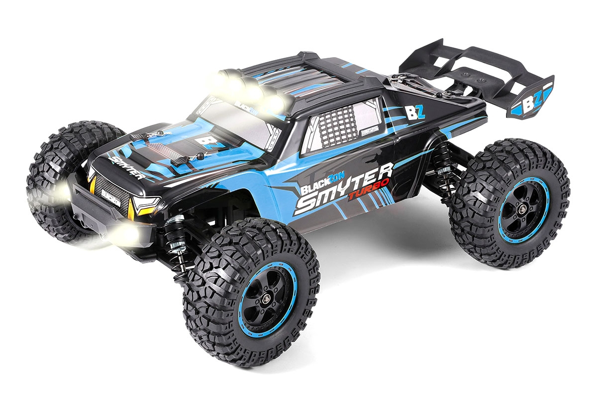 Smyter DT Turbo 1/12 4WD 3S Brushless - Modrý