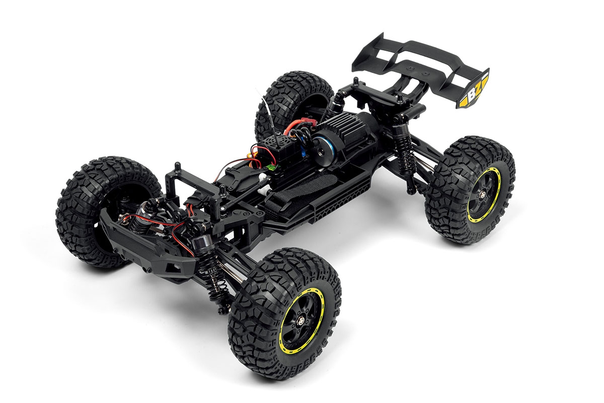 Smyter DT Turbo 1/12 4WD 3S Brushless - Žlutý