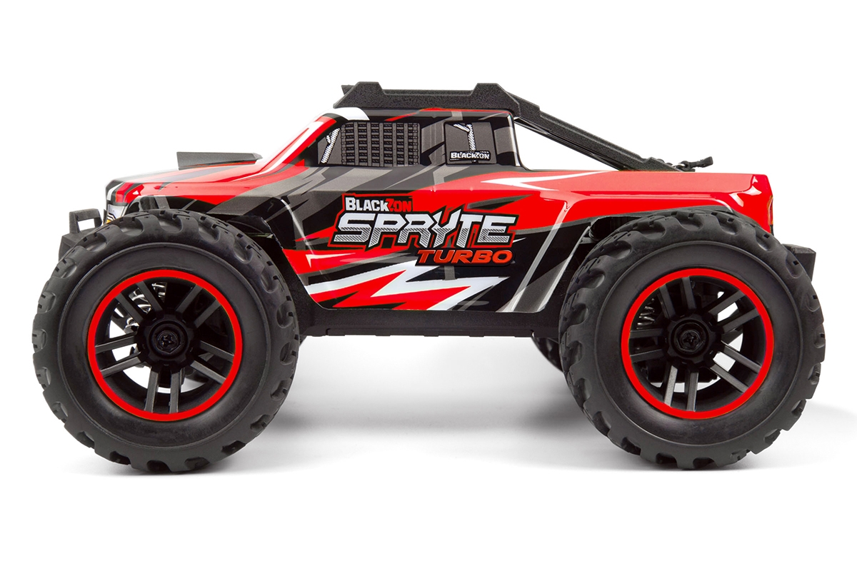 Spryte MT Turbo 1/20 4WD Monster Truck – Červený