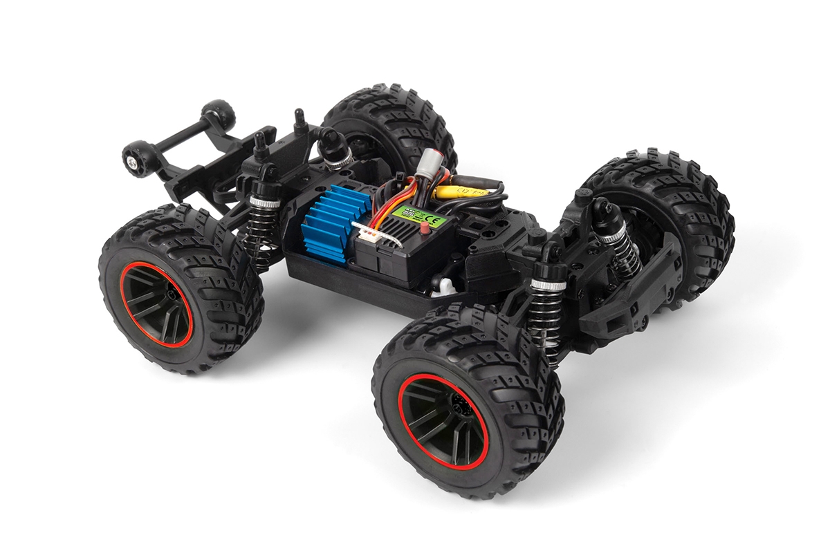 Spryte MT Turbo 1/20 4WD Monster Truck – Červený