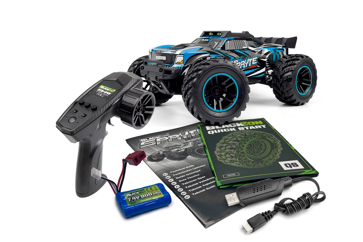 Spryte ST Turbo 1/20 4WD Monster Truck – Modrý
