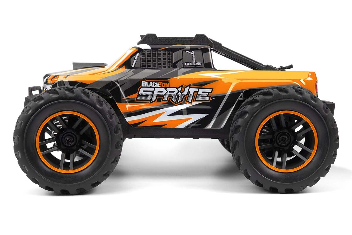 Spryte MT 1/20 4WD Electric Monster Truck - Oranžový
