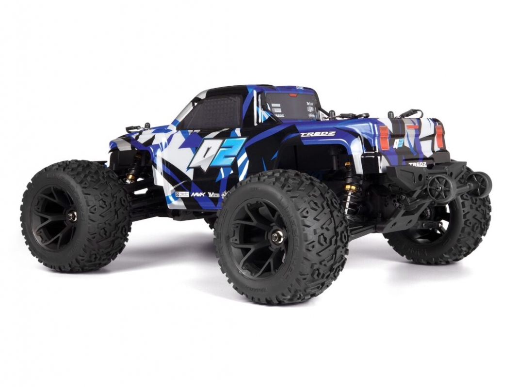 Quantum2 MT 1/10th Monster Truck - Modrý