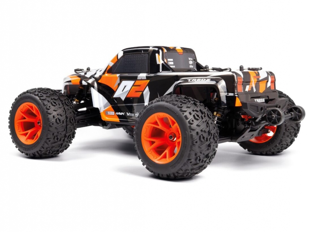 Quantum2 MT 1/10th Monster Truck - Oranžový