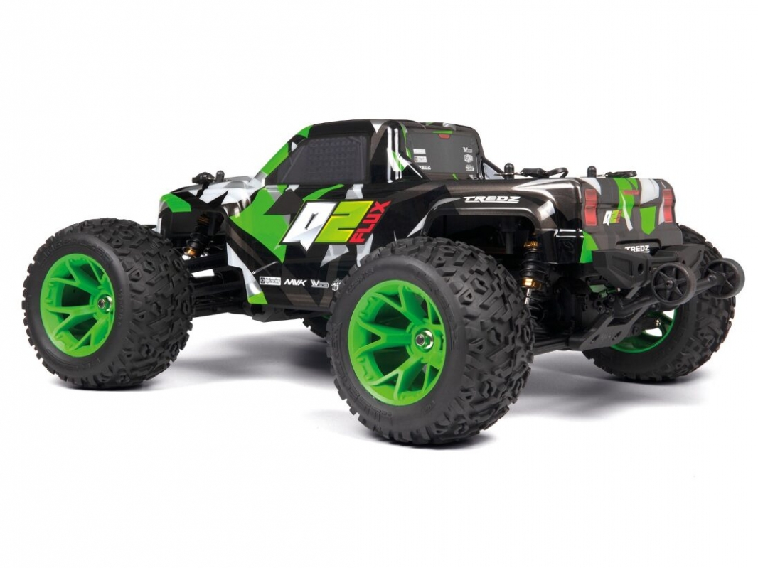 Quantum2 MT Flux 1/10th Monster Truck - Zelený