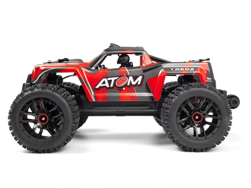 Maverick Atom AT1 1/18 4WD Electric Truck - Červený