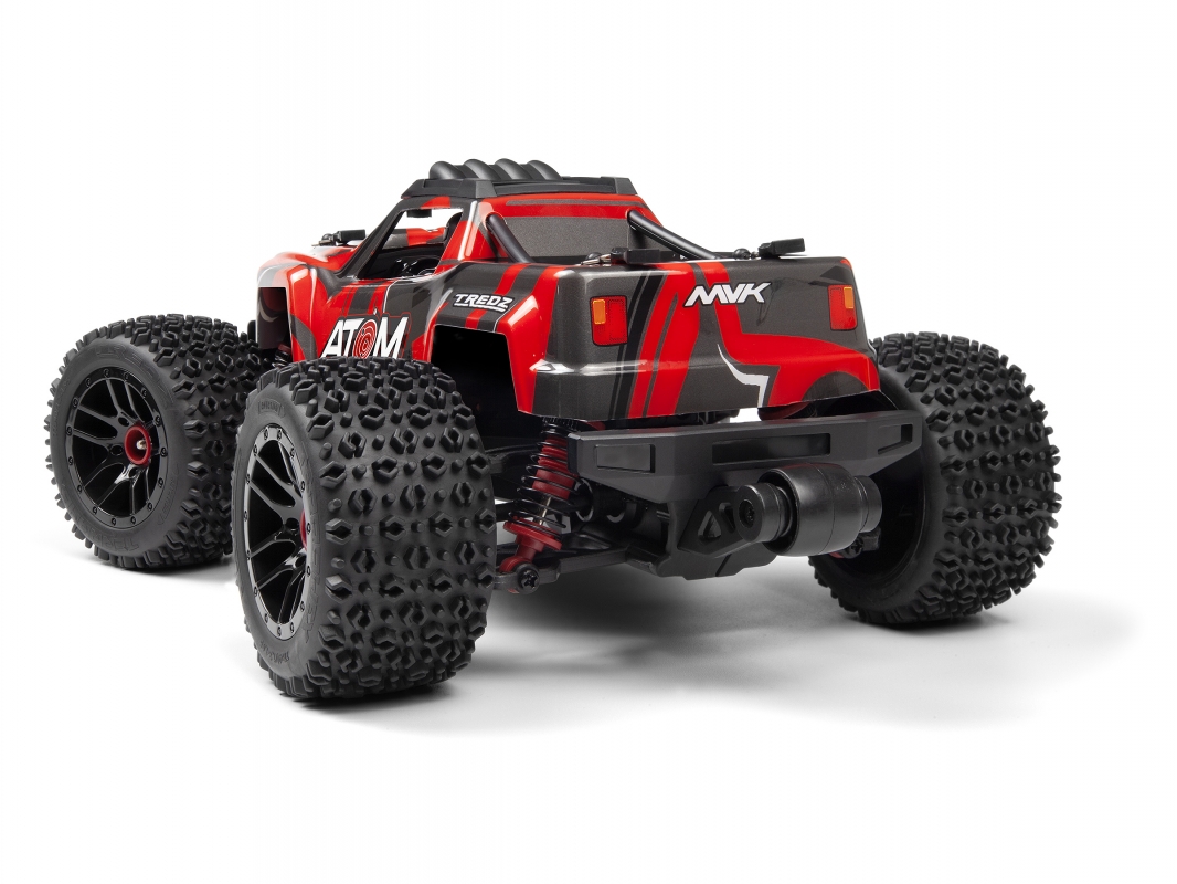 Maverick Atom AT1 1/18 4WD Electric Truck - Červený