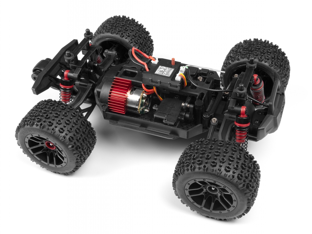 Maverick Atom AT1 1/18 4WD Electric Truck - Červený