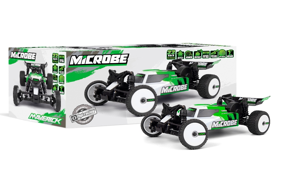 Maverick Microbe 1/24th Buggy - Zelená