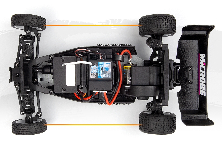 Maverick Microbe 1/24th Buggy - Růžová