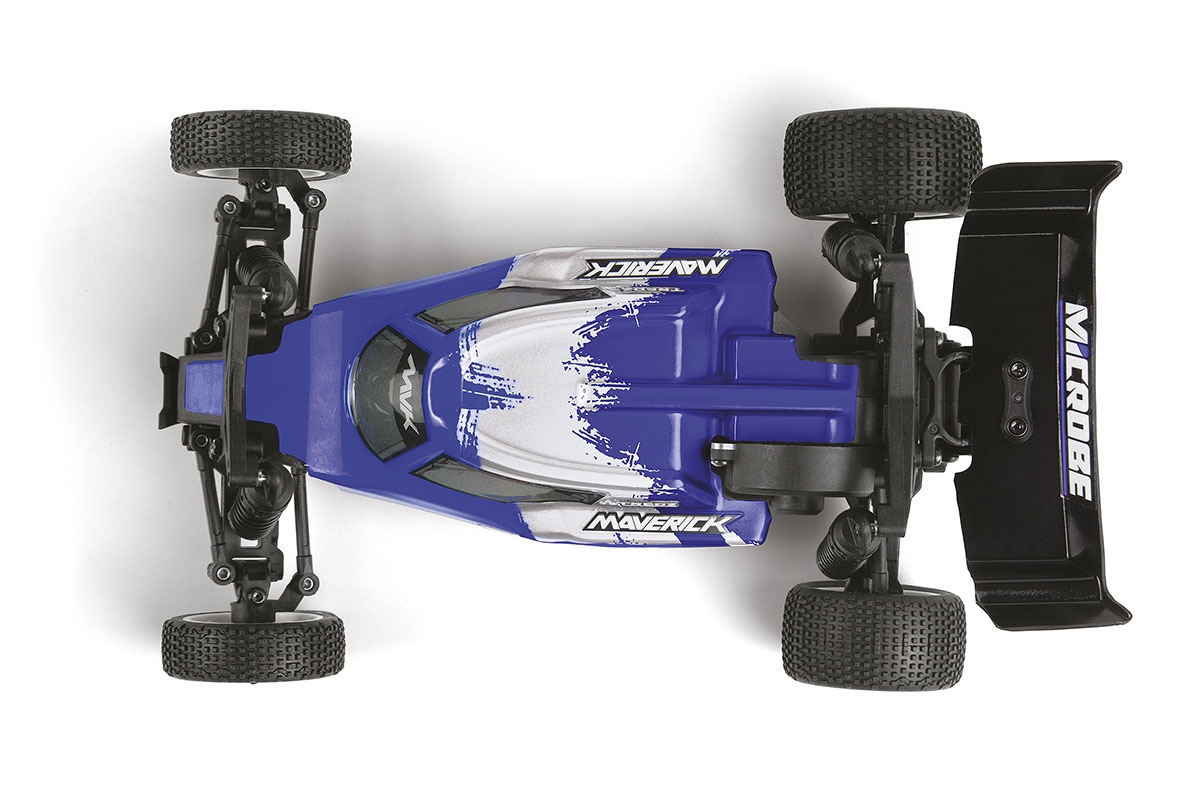 Microbe Flux 1/24th Buggy - Modrá