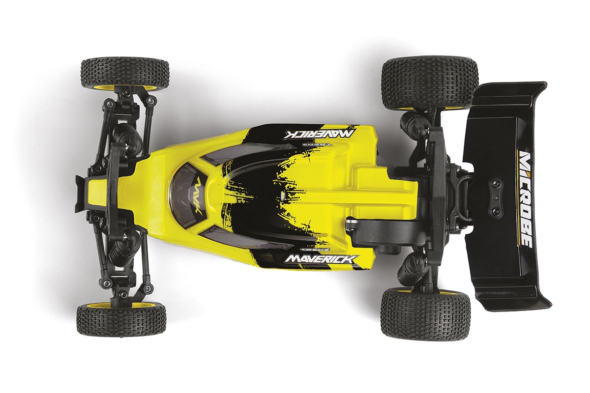 Microbe Flux 1/24th Buggy - Žlutá