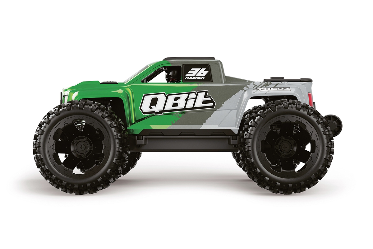 Qbit MT 1/16th Monster Truck - Zelený,