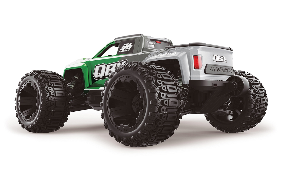 Qbit MT 1/16th Monster Truck - Zelený,