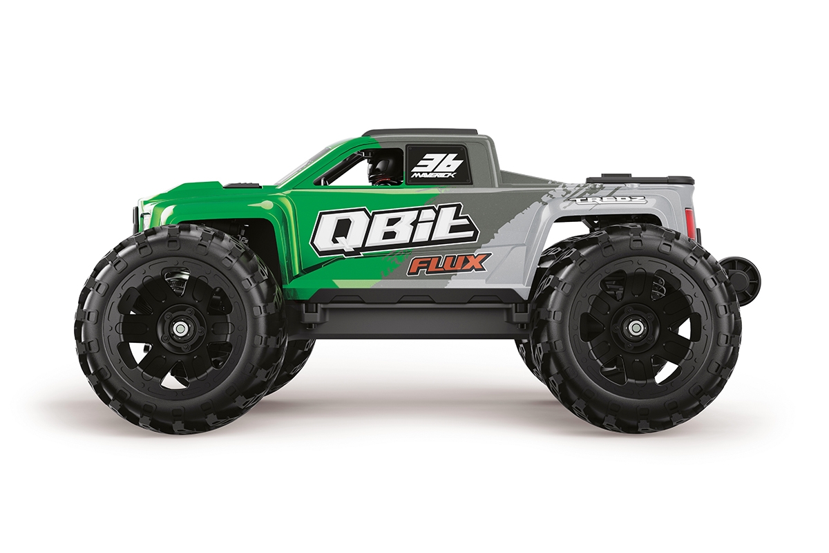 Qbit MT Flux 1/16th Monster Truck - Zelený