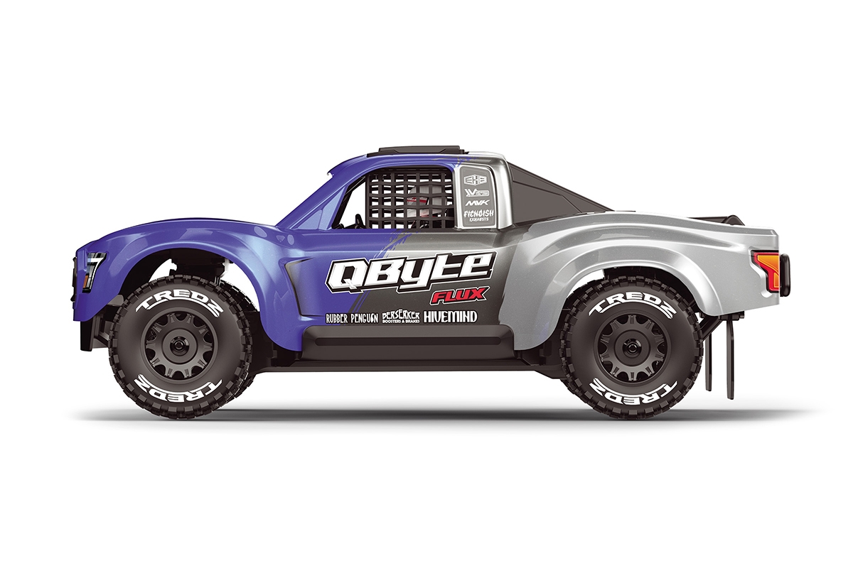 QByte SC Flux 1/12 SC Truck – modrý