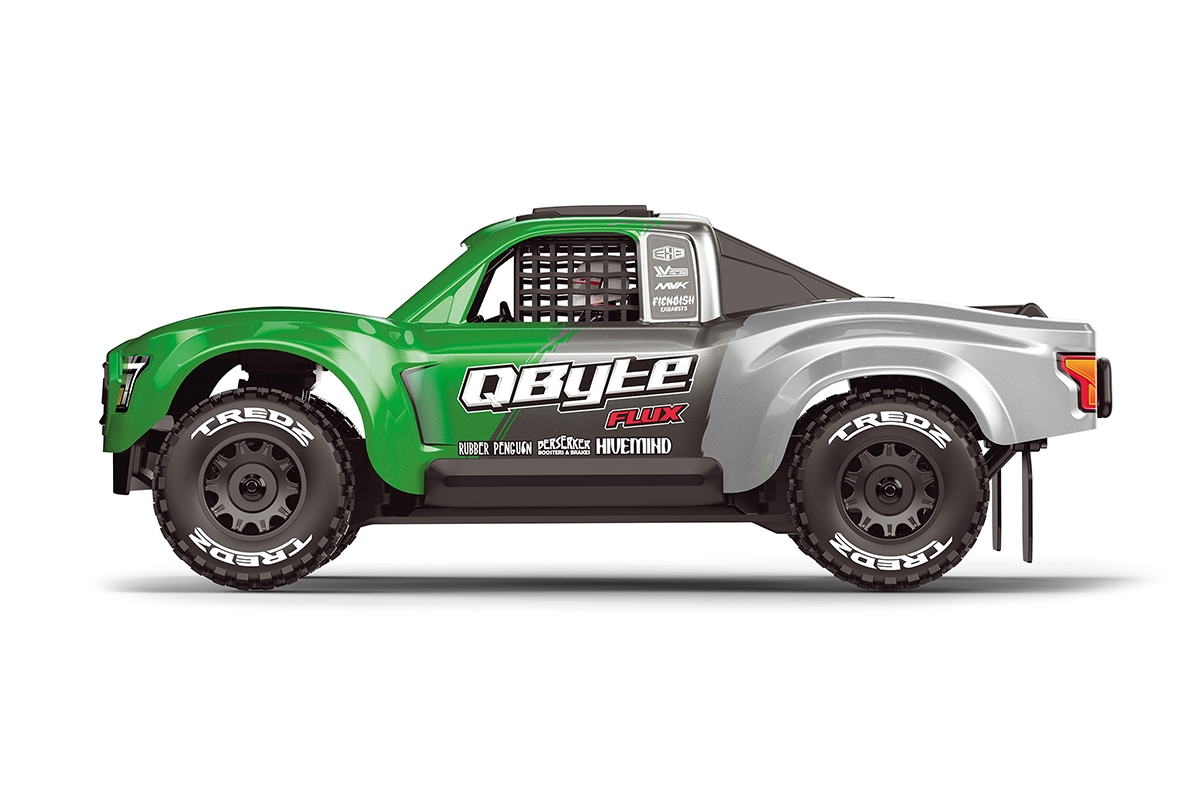 QByte SC Flux 1/12 SC Truck – zelený