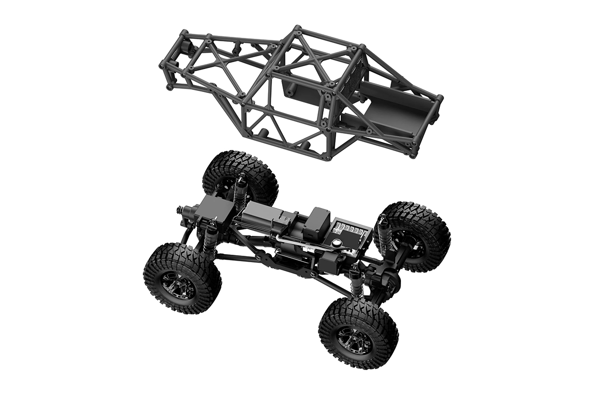 Scout-24 Rock Crawler 1:24 – zelený