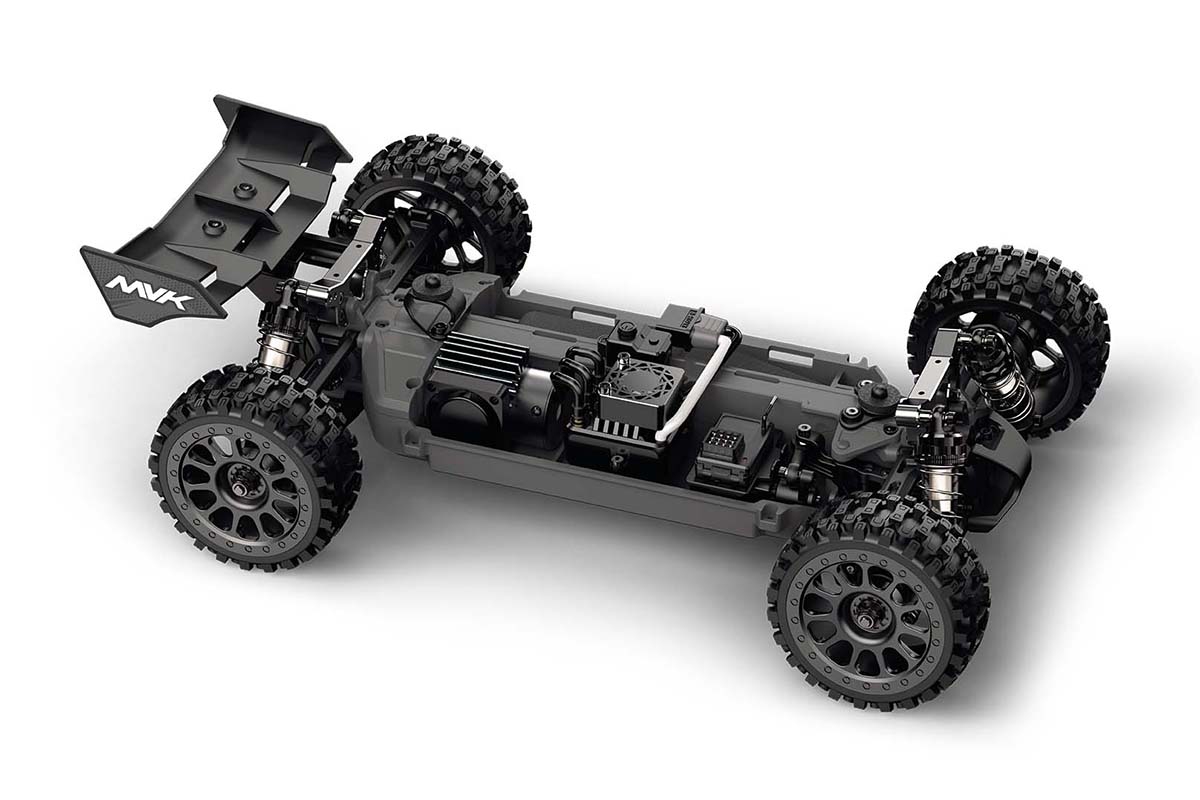 Buggy QByte XB Flux 1/12 – modrá