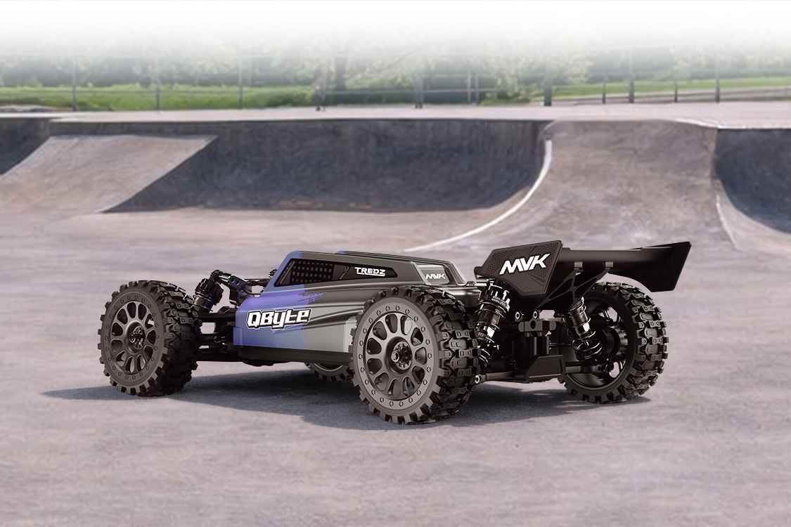 Buggy QByte XB Flux 1/12 – modrá